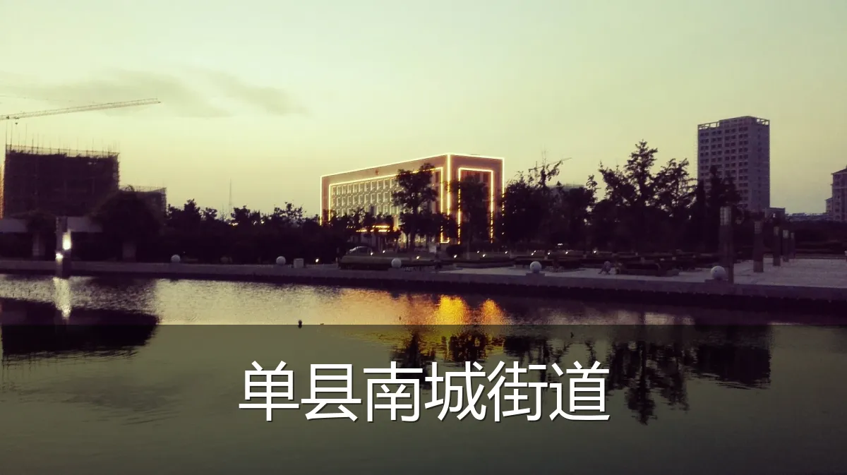 单县南城街道