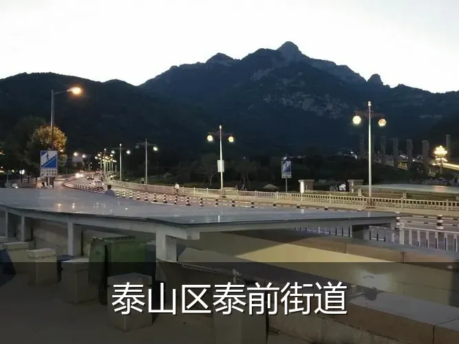 泰山区泰前街道